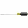 Klein Tools #3 Phillips Screwdriver, 6-Inch Round Shank, Model 603-6