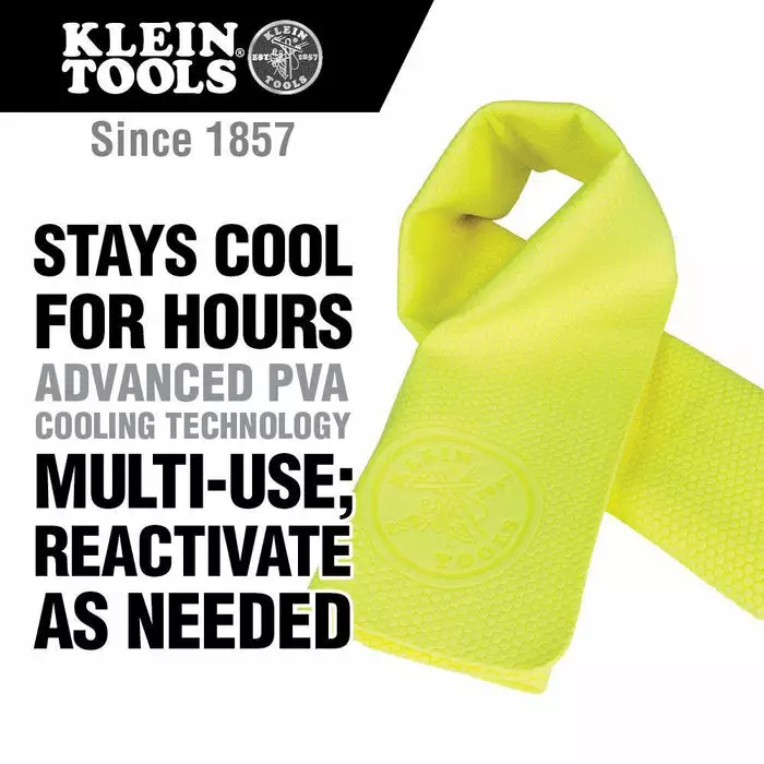 Klein Tools Yellow Cooling PVA Towel (Package Of 2), Model 60486 - Image 4