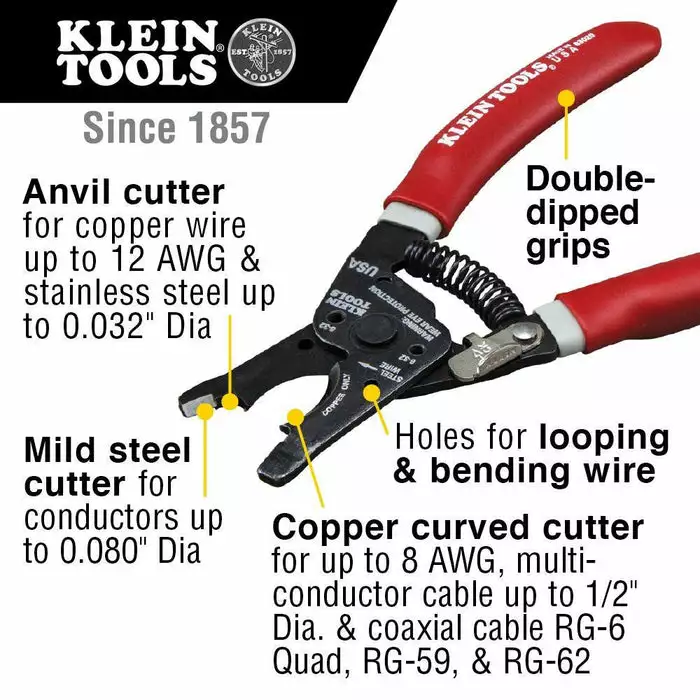 Klein Tools Coax Cable Installation Kit With Hip Pouch, Model VDV011-852* - Image 3