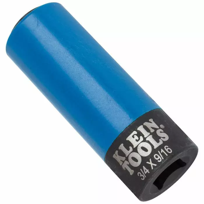 Klein Tools 2-in-1 Coated Impact Socket, 12-Point, 3/4 And 9/16-Inch, Model 66030* - Image 11