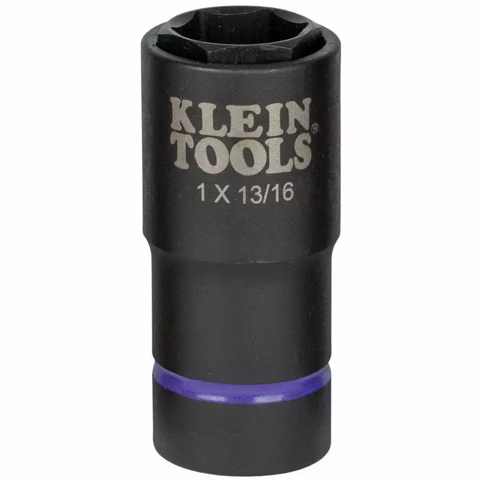 Klein Tools 2-in-1 Impact Socket, 1"x13/16", Model 66065*