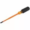 Klein Tools Slim-Tip Insulated Driver, 1/4" Cabinet, 6" Shank, Model 6926INS