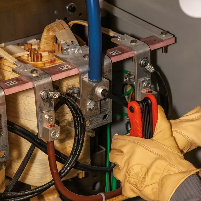 Klein Tools Pro Folding Hex Key Set, 11 Fractional Inch-Sized Keys, Model 70550 - Image 5