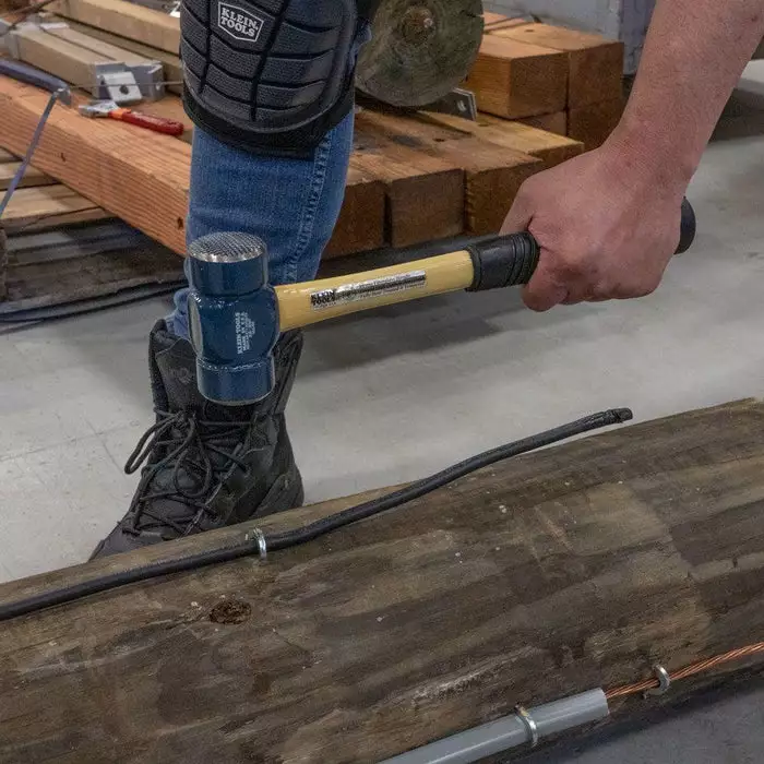 Klein Tools Lineman's Milled-Face Hammer, Model 809-36MF* - Image 4