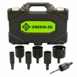 Greenlee Quick Change Bi-Metal Hole Saw Kit, Model 830Q