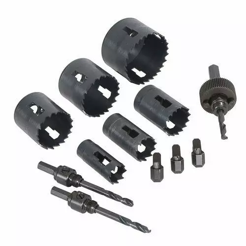 Greenlee Bi-Metal Hole Saw Kit, 1/2-Inch To 2-Inch Conduits, Model 830* - Image 3