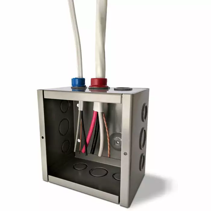 IDEAL Can-Snap Non-Metallic Snap-in Connectors 1/2" Fitting (Jar Of 50), Model 91-700J - Image 3