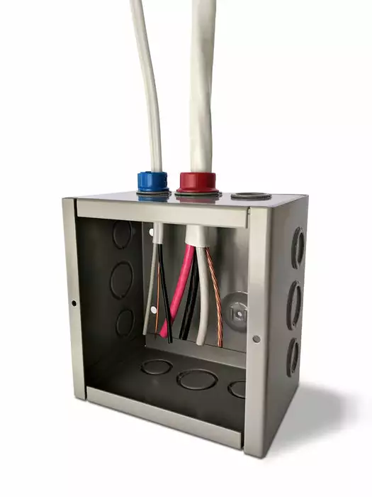 IDEAL Can-Snap Non-Metallic Snap-in Connectors 1/2" Fitting (Jar Of 250), Model 91-720J - Image 2