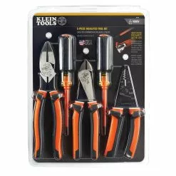 Klein Tools 1000V Insulated Tool Kit, 5 Piece, Model 94130