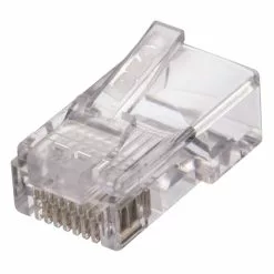 IDEAL CAT5e Feed-Thru RJ-45 Modular Plugs (Pack Of 25), Model 85-370