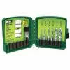 Greenlee 6-Piece Drill/Tap Set, 6-32 To 1/4-20 , Model DTAPKIT