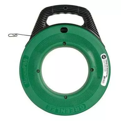 Greenlee Fish Tape With Winder Case, 125-Ft, Model FTS438-125*