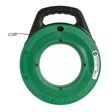 Greenlee Fish Tape With Winder Case, 240-Ft, Model FTS438-240