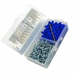 IDEAL Anchor Kits Blue #10 X 1-1/4", Model 90-052*