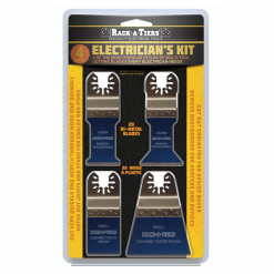 Rack-A-Tiers 4-Piece Electrician's Blade Kit, Model H4EMK