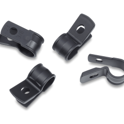 IDEAL Cable Mounting Clamps UV Black, 3/8"x1/2", Model IT375CCL2-C0*