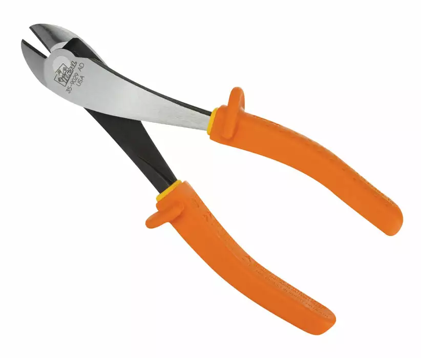 IDEAL Insulated Diagonal-Cutting Pliers With Angled Head, Model 35-9029*