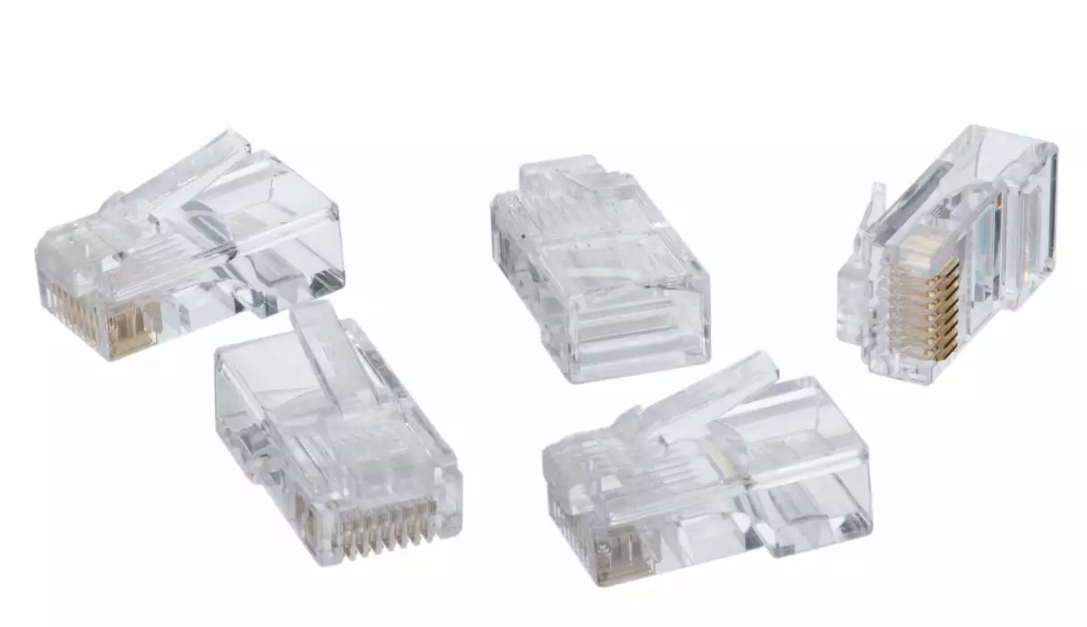 IDEAL CAT5e RJ-45 8P8C Modular Plugs Package Of 10, Model 85-147*