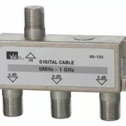 IDEAL 1GHz 3-Way Cable TV/General Purpose Splitters, Model 85-133*