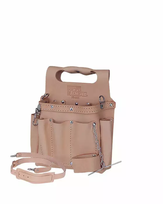 IDEAL Tuff Tote Tool Pouch Standard Leather, Model 35-311*