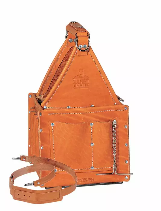 IDEAL Tuff Tote Ultimate Tool Carrier Premium Tan Leather, Model 35-975*