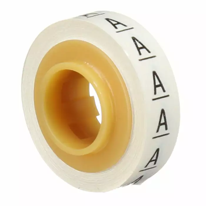 3M ScotchCode™ Letter A Wire Marker Polyester Tape Refill Roll, Model SDR-A*