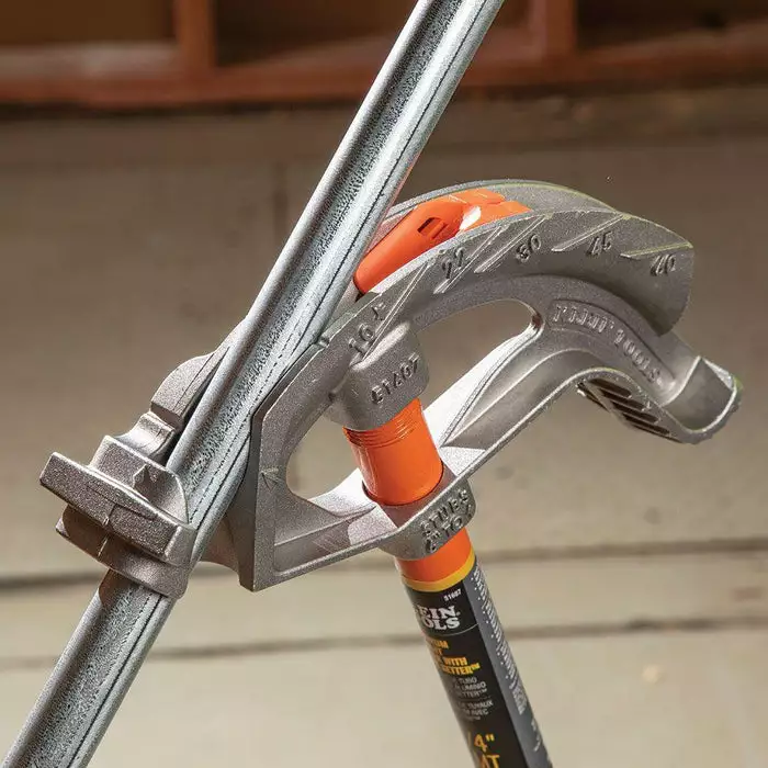 Klein Tools Aluminum Conduit Bender 3/4-Inch EMT With Angle Setter™, Model 51607 - Image 9