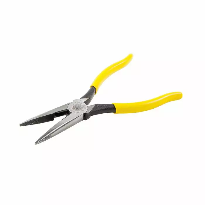 Klein Tools 8-inch Long Nose Side-Cutters, Pliers, Model D203-8 - Image 2