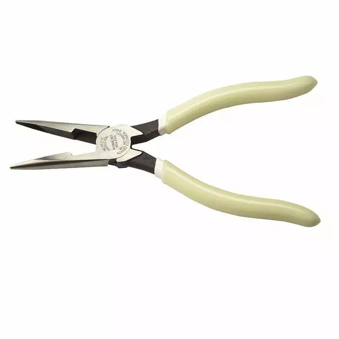 Klein Tools Glow In The Dark Long Nose Side-Cutting Pliers, 8-inch, Model D203-8-GLW - Image 3