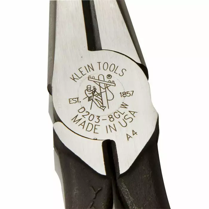 Klein Tools Glow In The Dark Long Nose Side-Cutting Pliers, 8-inch, Model D203-8-GLW - Image 4