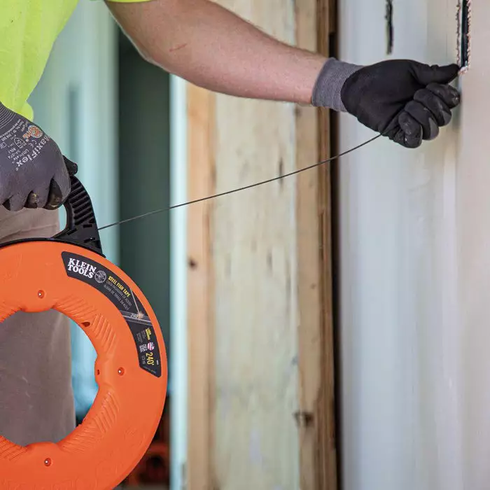 Klein Tools Steel Fish Tape, 1/8-Inch X 120-Foot, Model 56333 - Image 7