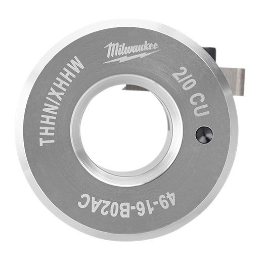 Milwaukee Cable Stripping Bushing Kit From 1/0 AWG To 750 MCM Copper THHN/XHHW Cable, 17 Pieces, Model 49-16-BKITS* - Image 4