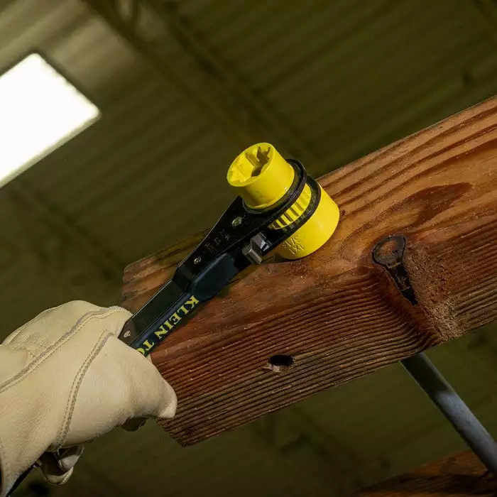 Klein Tools 6-in-1 Lineman's Ratcheting Wrench, Model KT155T* - Image 6