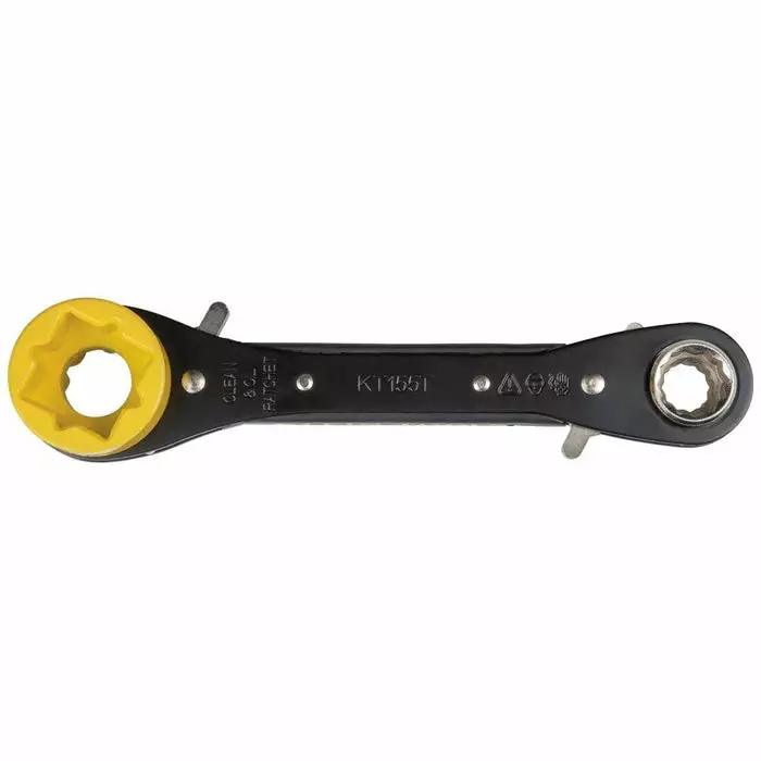 Klein Tools 6-in-1 Lineman's Ratcheting Wrench, Model KT155T* - Image 10