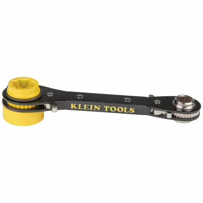 Klein Tools 6-in-1 Lineman's Ratcheting Wrench, Model KT155T* - Image 9