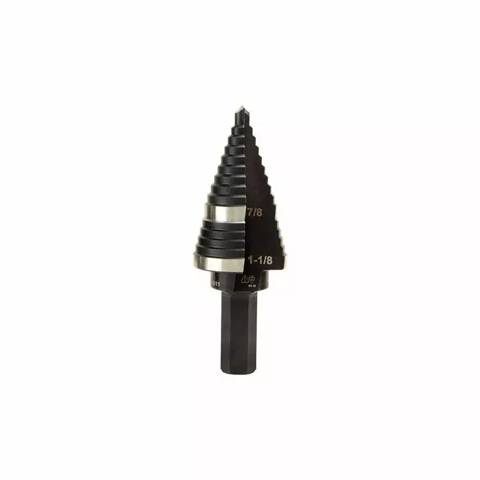 Klein Tools Step Drill Bit #11 Double-Fluted 7/8 To 1-1/8-Inch, Model KTSB11*