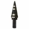 Klein Tools Step Drill Bit #14 Double-Fluted, 3/16 To 7/8-Inch, Model KTSB14*