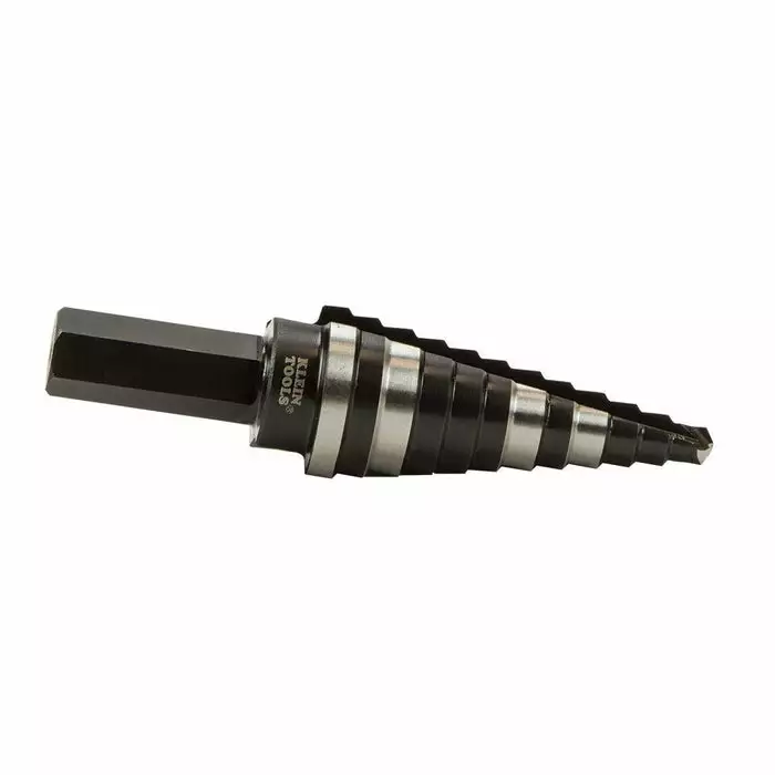 Klein Tools Step Drill Bit #14 Double-Fluted, 3/16 To 7/8-Inch, Model KTSB14* - Image 4
