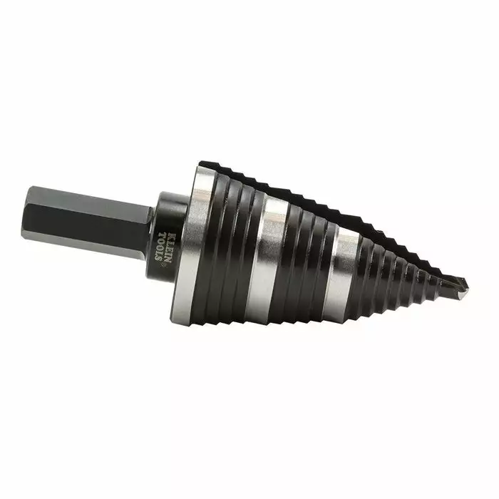 Klein Tools Step Drill Bit #15 Double Fluted 7/8 To 1-3/8-Inch, Model KTSB15* - Image 8