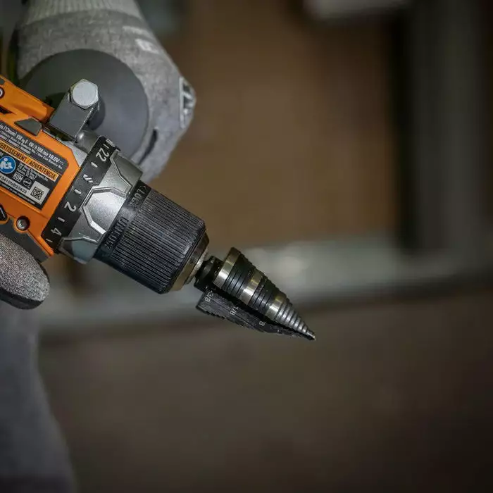 Klein Tools Step Drill Bit #15 Double Fluted 7/8 To 1-3/8-Inch, Model KTSB15* - Image 4