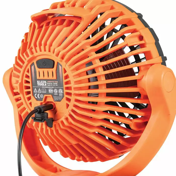 Klein Tools Rechargeable Personal Jobsite Fan, Model PJSFM1 - Image 4