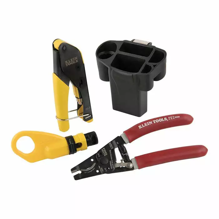Klein Tools Coax Cable Installation Kit With Hip Pouch, Model VDV011-852* - Image 8