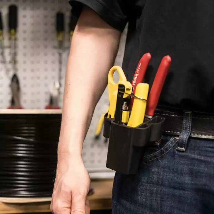 Klein Tools Coax Cable Installation Kit With Hip Pouch, Model VDV011-852* - Image 7