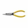 Klein Tools Crimps UR/UY/UG, Connector Crimping Long-Nose Pliers, Model VDV0260-49