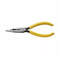 Klein Tools Crimps UR/UY/UG, Connector Crimping Long-Nose Pliers, Model VDV0260-49