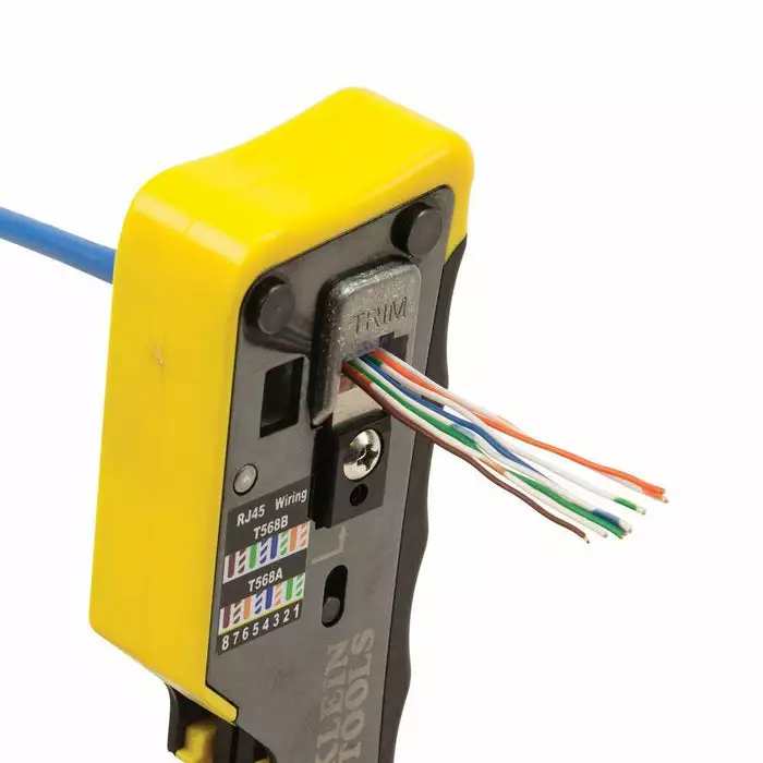 Klein Tools Pass-Thru Modular Data Plugs, RJ45-CAT5e, 200-Pack, Model VDV826-762* - Image 3